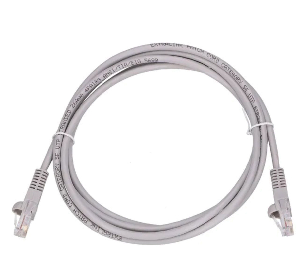 ExtraLink Kat.5e UTP 2m Patchcord LAN miedź skrętka - 1543618 - zdjęcie 2